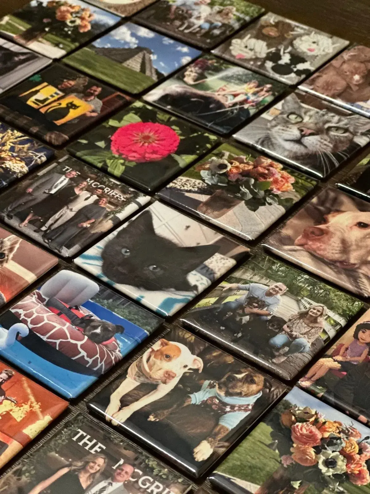 Custom Photo Magnets Background